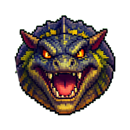 Dragon Lair - 256x256 pixel art sprite