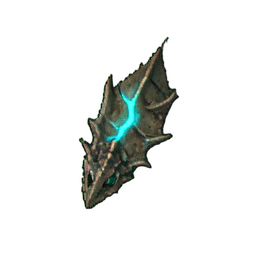 Drachenschuppen (Atmosphärisch) — 256×256 Pixel-Art-Sprite