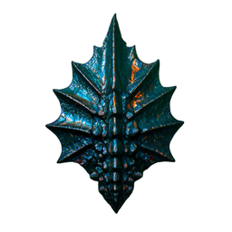 Dragon Scale (Cinematic) - 256x256 pixel art sprite