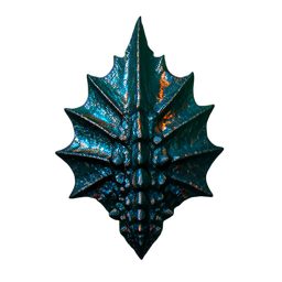 Dragon Scale (Cinematic) — 256×256 pixel art sprite