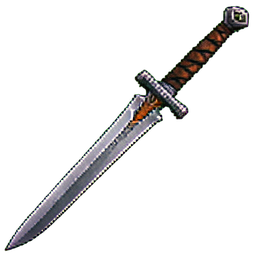 Drachenschwert — 256×256 Pixel-Art-Sprite