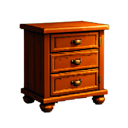Commode — sprite pixel art 256×256
