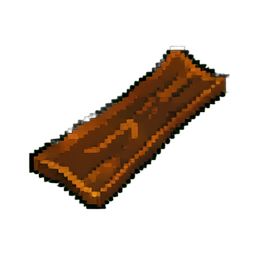 Getrocknetesstreifen — 256×256 Pixel-Art-Sprite