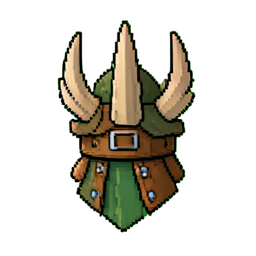 Couronne d'antlers du druide (Cinématique) — sprite pixel art 256×256