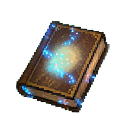 Livre de Sorts du Druide — sprite pixel art 256×256