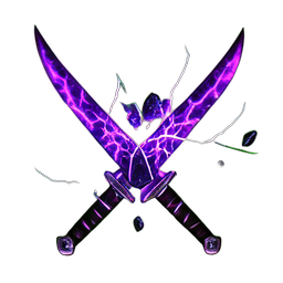 Dual Daggers (VFX) - 256x256 pixel art sprite