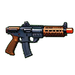 Dual Gunner - 256x256 pixel art sprite