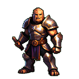 Campeón del Duelo — sprite pixel art 256×256