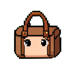 Reisebeutel — 256×256 Pixel-Art-Sprite