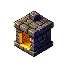 Dungeon Cell - 256x256 pixel art sprite