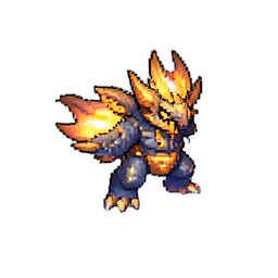Dust Devil — 256×256 pixel art sprite