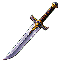 Lame de Guerre des Nains — sprite pixel art 256×256