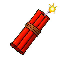 Dynamite (16-Bit) - 256x256 pixel art sprite