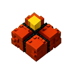 Dynamite (Voxel) - 256x256 pixel art sprite