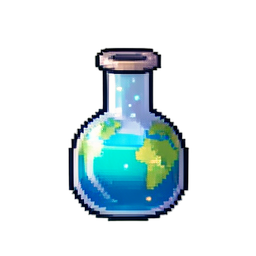 Tonic de peau de terre — sprite pixel art 256×256