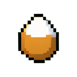 Ei Symbol — 256×256 Pixel-Art-Sprite
