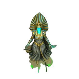 Egyptian Priestess (Atmospheric) - 256x256 pixel art sprite