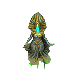 Prêtresse égyptienne (Atmosphérique) — sprite pixel art 256×256