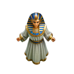 Egyptian Priestess (HD-2D) - 256x256 pixel art sprite