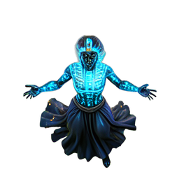 Egyptian Priestess (VFX) - 256x256 pixel art sprite