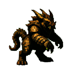 Elder Imp Familiar — 256×256 pixel art sprite