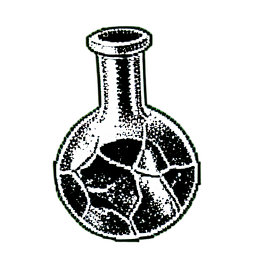 Elixir (1-Bit) - 256x256 pixel art sprite
