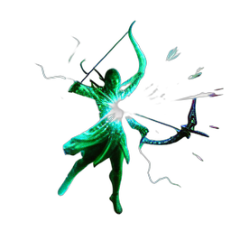 Elven Archer (VFX) - 256x256 pixel art sprite