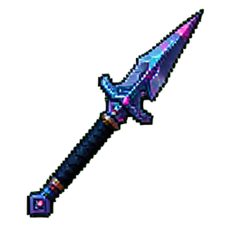 Elfenspieß — 256×256 Pixel-Art-Sprite