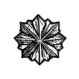 Emerald (1-Bit) - 256x256 pixel art sprite