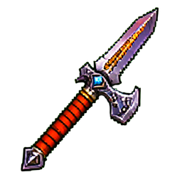 Enchanted Club — 256×256 pixel art sprite