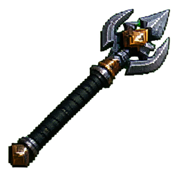 Enchanted Flail — 256×256 pixel art sprite