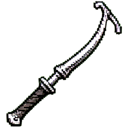 Arco Largo Encantado — sprite pixel art 256×256