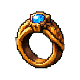 Enchanted Ring - 256x256 pixel art sprite
