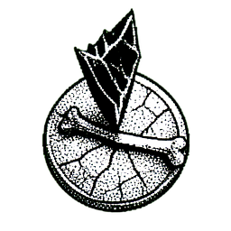 Hexe (1-Bit) — 256×256 Pixel-Art-Sprite