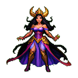 Enchantress - 256x256 pixel art sprite