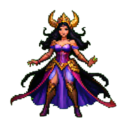 Bruxa — sprite pixel art 256×256