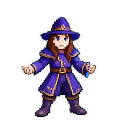 Evocador — sprite pixel art 256×256