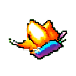 Evolution Shine - 256x256 pixel art sprite
