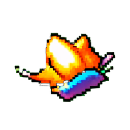 Lueur d'évolution — sprite pixel art 256×256
