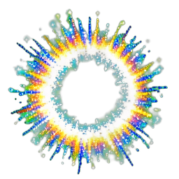 Explosion Ring Wave — 256×256 pixel art sprite