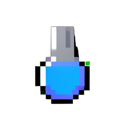 Pression du compte-gouttes — sprite pixel art 256×256