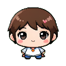 Paleta de sombras — sprite pixel art 256×256