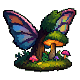Fairy Glade - 256x256 pixel art sprite