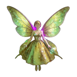 Fairy Princess (Atmospheric) - 256x256 pixel art sprite