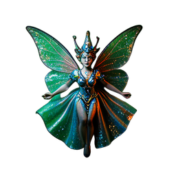 Fairy Princess (Cinematic) - 256x256 pixel art sprite