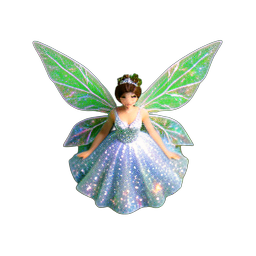 Fairy Princess (HD-2D) - 256x256 pixel art sprite