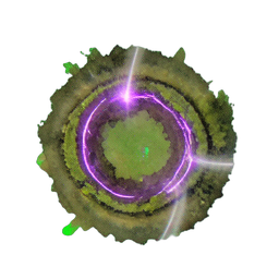 Fairy Ring (Atmospheric) — 256×256 pixel art sprite