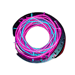 Fairy Ring (Cyberpunk) - 256x256 pixel art sprite