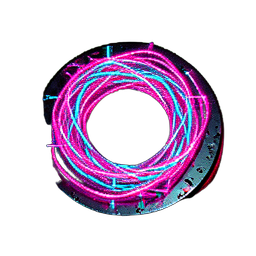 Fee Ring (Cyberpunk) — 256×256 Pixel-Art-Sprite