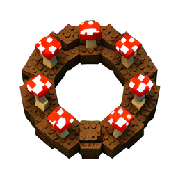 Anillo de hada (Voxel) — sprite pixel art 256×256